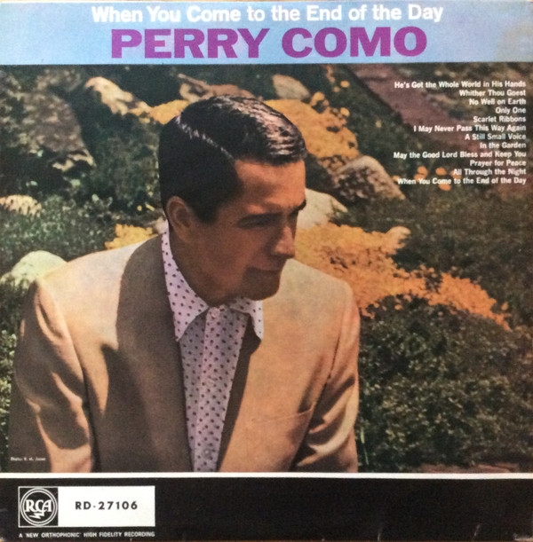 Perry Como - When You Come To The End Of The Day - Used Vinyl Record image 1