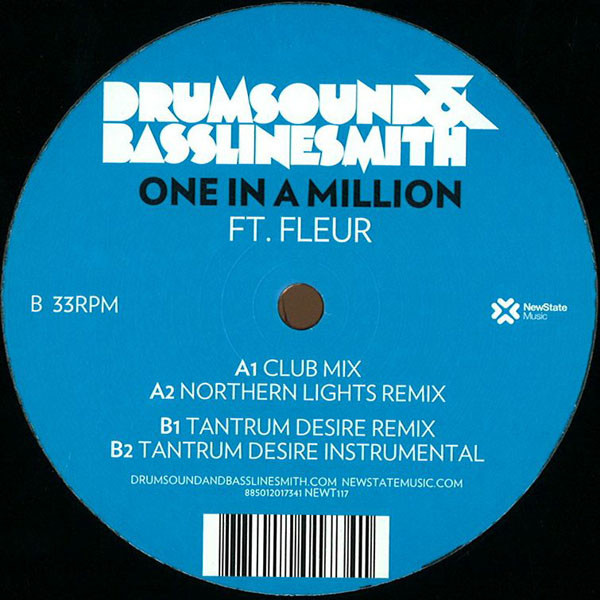 Drumsound & Simon "B - One In A Million - Vinyl Record 12" image 1
