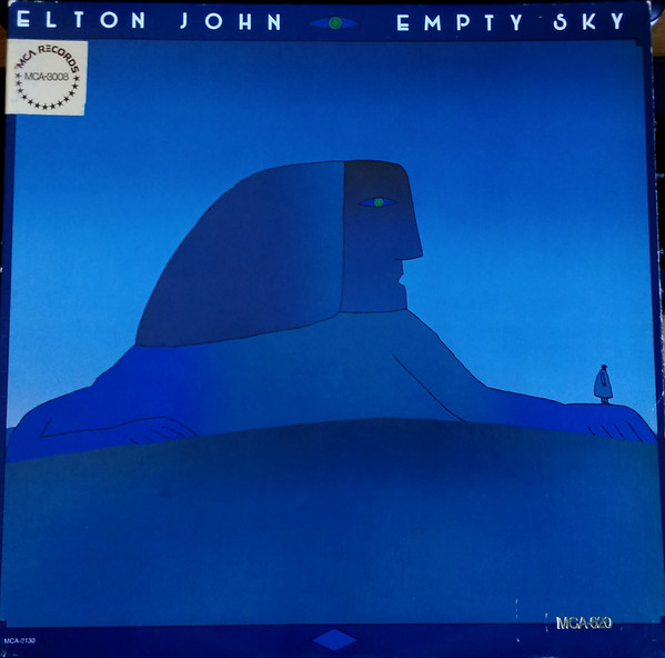 Elton John - Empty Sky - Used Vinyl Record image 1