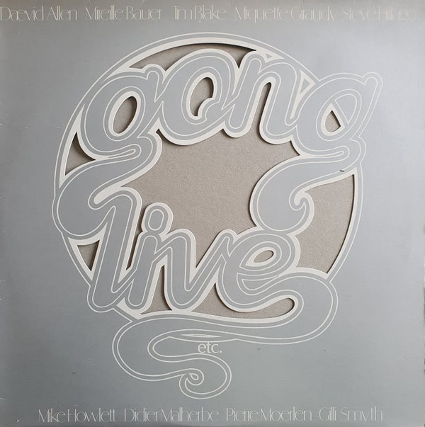Gong - Live Etc. - Used Vinyl Record image 1
