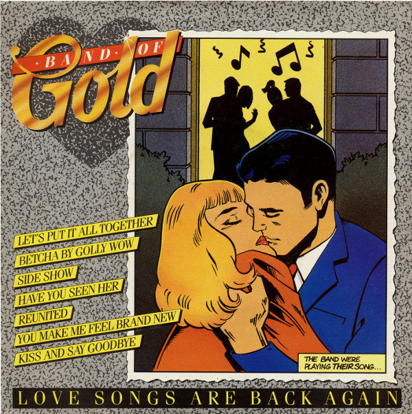 Band Of Gold - Love Songs Are Back Again - Used Vinyl Record 7" image 1