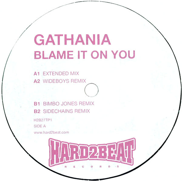 Gathania - Blame It On You - Vinyl Record 12" image 1