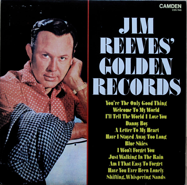 Jim Reeves - ' Golden Records - Used Vinyl Record image 1