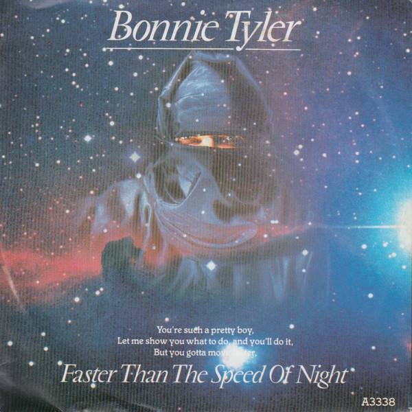 Bonnie Tyler - Faster Than The Speed Of Night - Used Vinyl Record 7" image 1