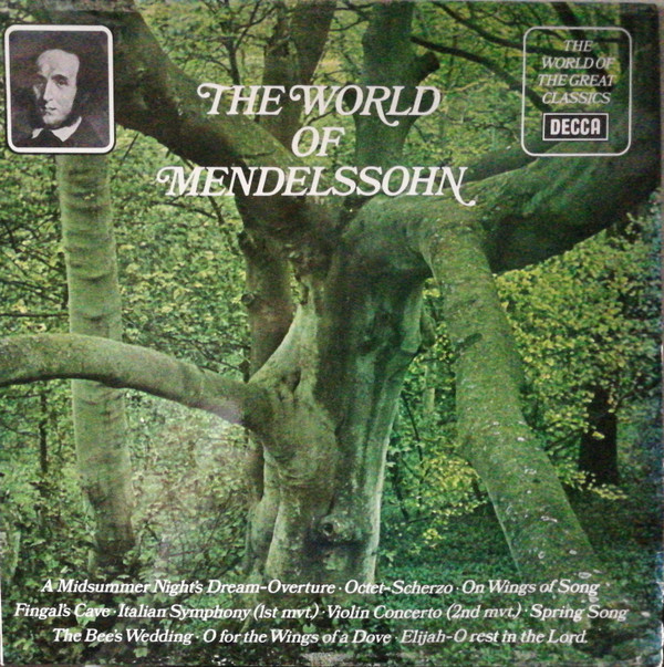 Felix Mendelssohn-Ba - World Of Mendelssohn - Used Vinyl Record image 1