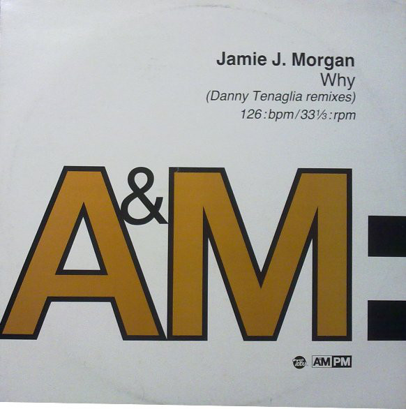 Jamie J. Morgan - Why (Danny Tenaglia Remixes) - Used Vinyl Record 12 image 1