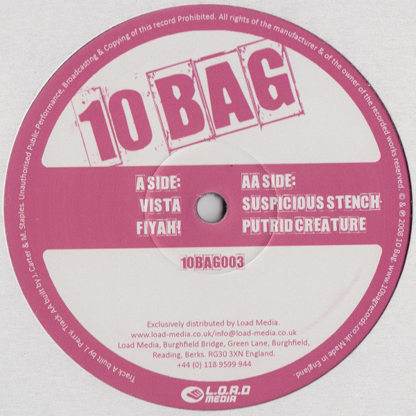 Vista - Fiyah! / Putrid Creature - Vinyl Record 12" image 1