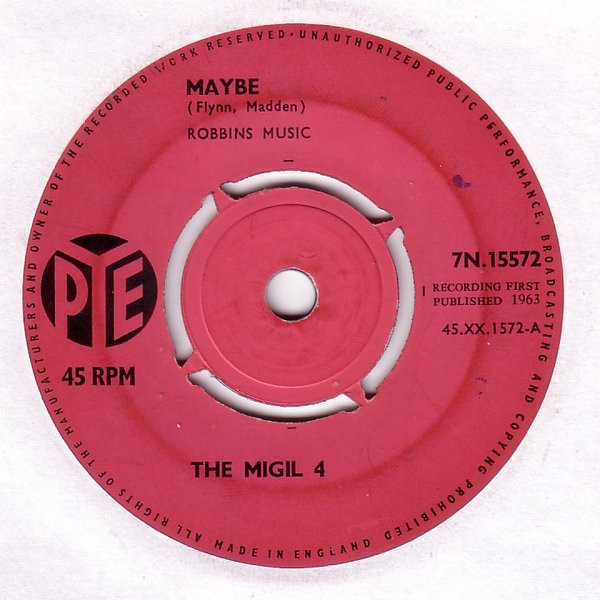 Migil Five - Maybe - Used Vinyl Record 7" image 1