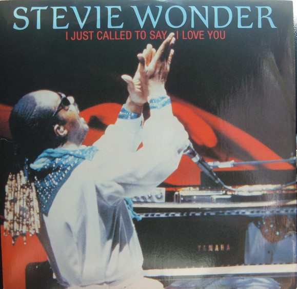 Stevie Wonder - I Just Called To Say I Love You - Used Vinyl Record 1 image 1