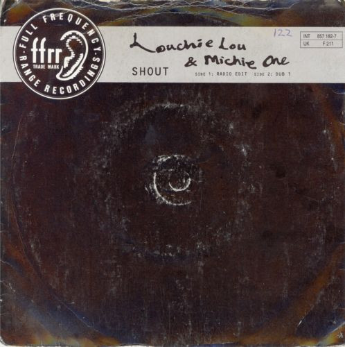 Louchie Lou & Michie - Shout (It Out) - Used Vinyl Record 7" image 1