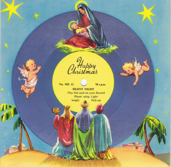 Unknown Artist - Happy Christmas - Used Vinyl Record Flexi-disc image 1