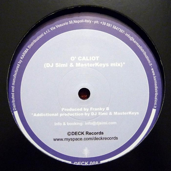 Franky B - O' Caliot - Vinyl Record 12" image 1