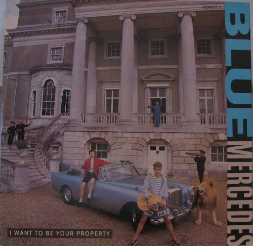 Blue Mercedes - I Want To Be Your Property - Used Vinyl Record 12" image 1