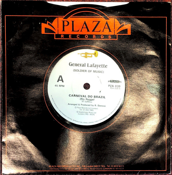 General Lafayette - Carneval Do Brazil - Used Vinyl Record 7" image 1