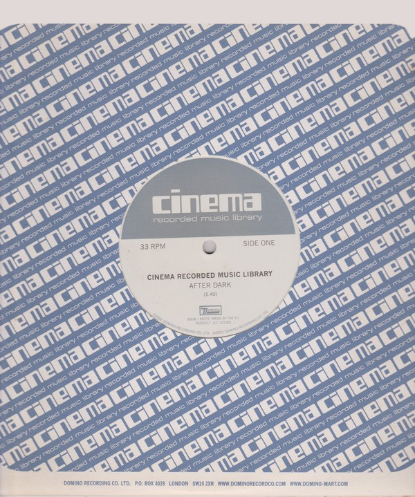 Cinema Recorded Musi - After Dark - Used Vinyl Record 10" image 1