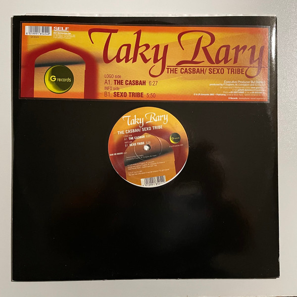 Taky Rary - Casbah / Sexo Tribe - Used Vinyl Record 12" image 1