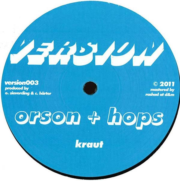 Orson - Kraut / Dread Drumz - Vinyl Record 12" image 1