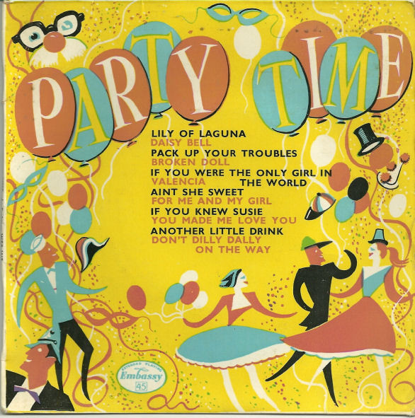 Embassy Singers & Pl - Party Time - Used Vinyl Record 7" image 1
