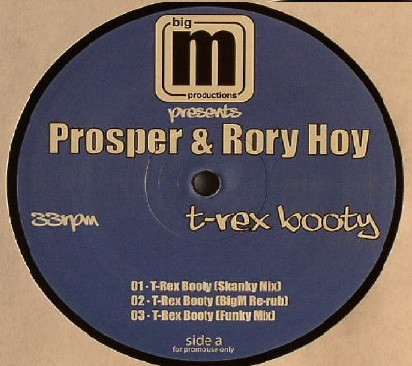 Prosper - T-Rex Booty - Vinyl Record 12" image 1