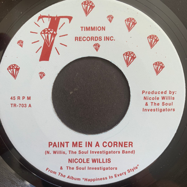 Nicole Willis - Paint Me In A Corner - Vinyl Record 7" image 1
