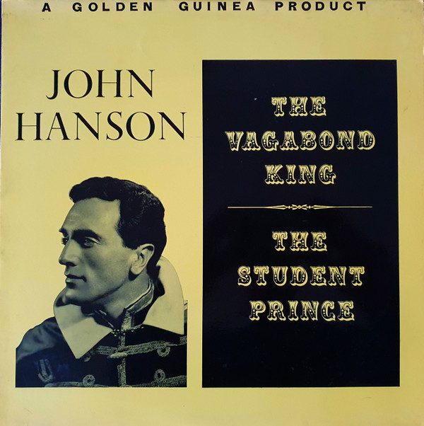 John Hanson - Vagabond King & The Student Prince - Used Vinyl Record image 1