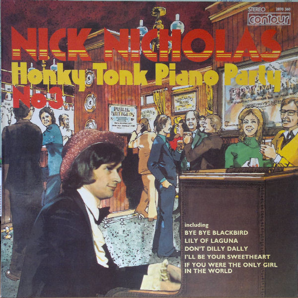 Nick Nicholas - Honky Tonk Piano Party No.3 - Used Vinyl Record image 1