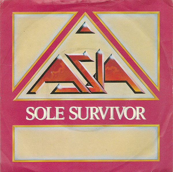 Asia - Sole Survivor - Used Vinyl Record 7" image 1
