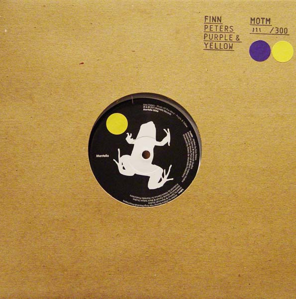 Finn Peters - Purple & Yellow - Vinyl Record 10" image 1