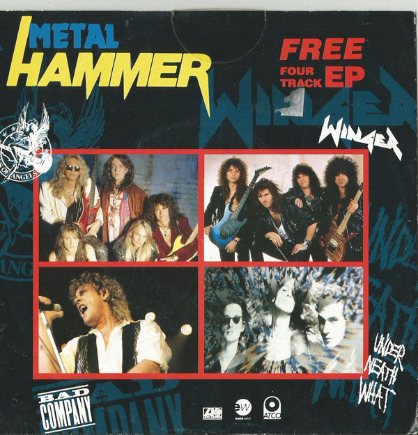 Various - Metal Hammer - Free Four Track EP - Used Vinyl Record image 1