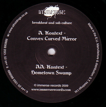 Kontext - Convex Curved Mirror / Hometown Swamp - Vinyl Record 12" image 1