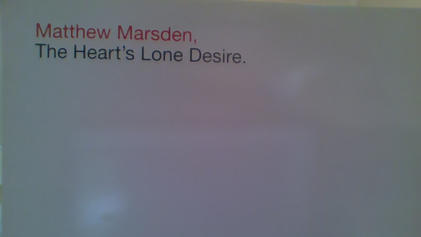 Matthew Marsden - Heart's Lone Desire (K-Klass Remixes) - Used V image 1