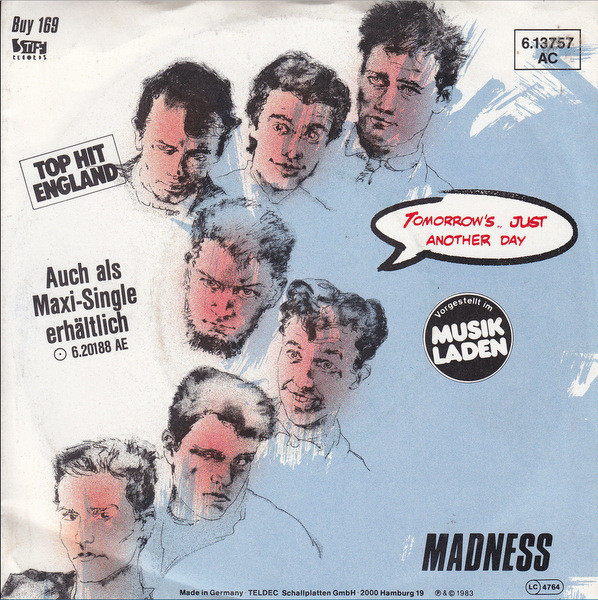 Madness - Tomorrow's.. Just Another Day /  (Is All In The Mind) - Used image 1