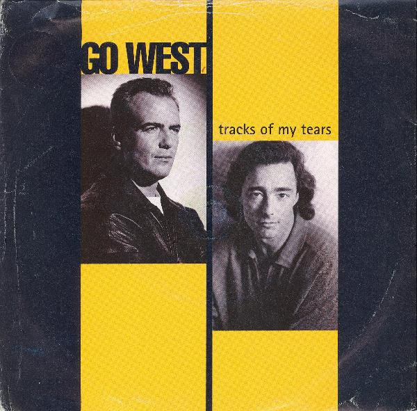 Go West - Tracks Of My Tears - Used Vinyl Record 7" image 1