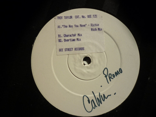 Troy Taylor - Way You Move - Used Vinyl Record 12" image 1