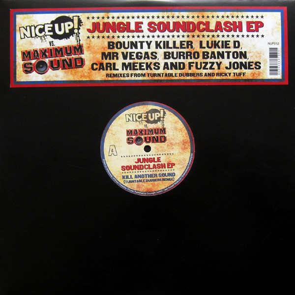 Various - Jungle Soundclash Ep - Nice Up! Vs. Maximum Sound - Vinyl R image 1