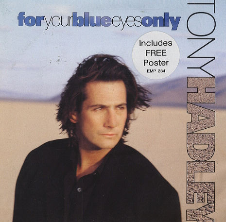 Tony Hadley - For Your Blue Eyes Only - Used Vinyl Record 7" image 1