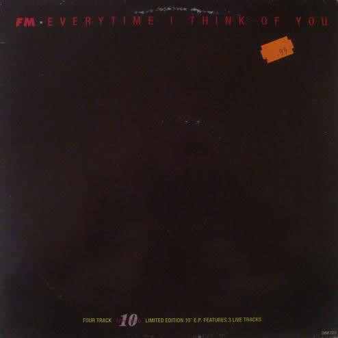 FM - Everytime I Think Of You - Used Vinyl Record 10" image 1