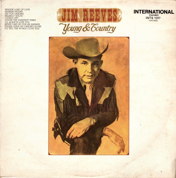 Jim Reeves - Young & Country - Used Vinyl Record image 1