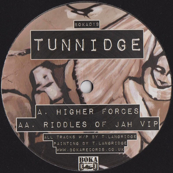 Tunnidge - Higher Forces - Vinyl Record 12" image 1