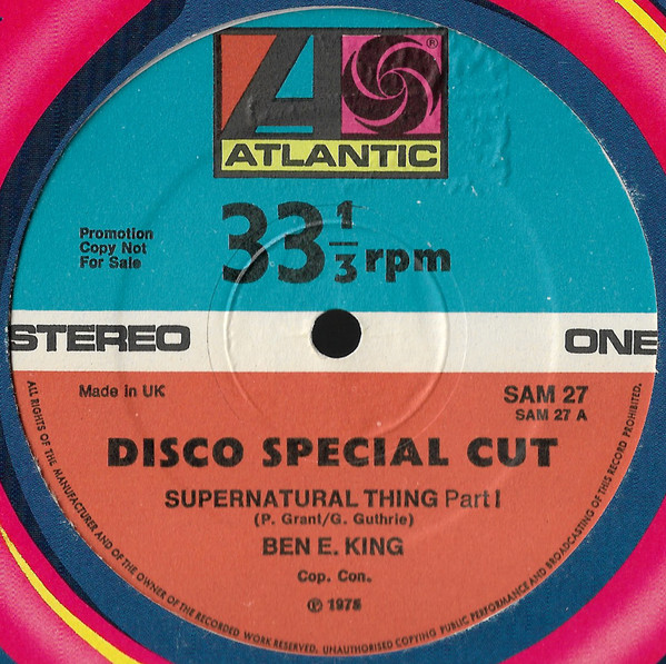 Ben E. King - Supernatural Thing / Warsaw Concerto - Used Vin image 1