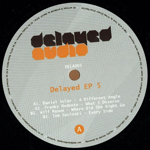 Various - Delayed EP 5 - Vinyl Record 12" image 1