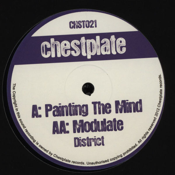 District - Painting The Mind / Modulate - Vinyl Record 12" image 1