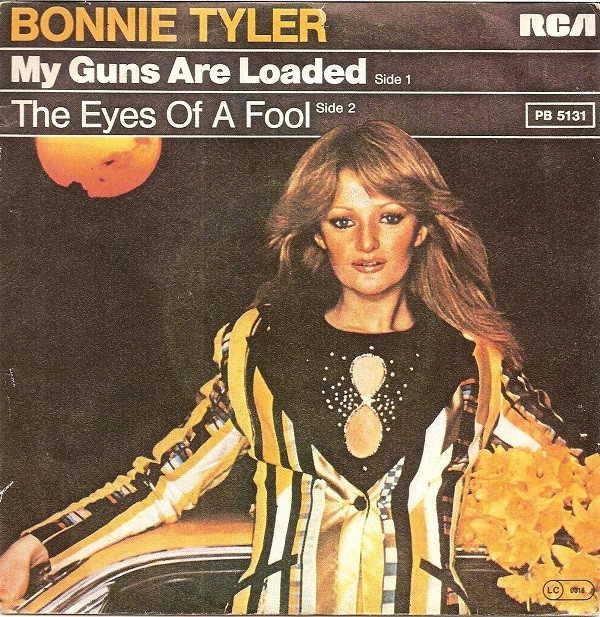 Bonnie Tyler - My Guns Are Loaded / The Eyes Of A Fool - Used Vinyl Reco image 1