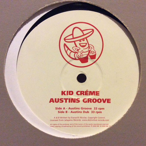 Kid Creme - Austins Groove - Used Vinyl Record 12" image 1