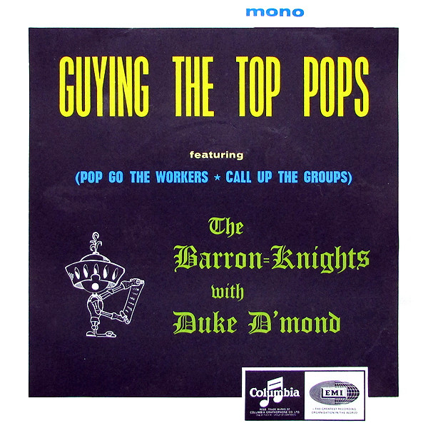 Barron Knights - Guying The Top Pops - Used Vinyl Record 7" image 1