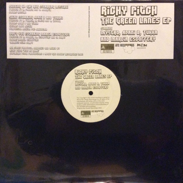 Richy Pitch - Green Lanes EP - Used Vinyl Record 12" image 1
