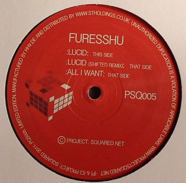 Furesshu - Lucid / Lucid (Shifted Remix) / All I Want - Vinyl Record image 1