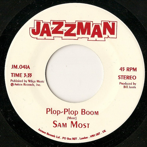 Sam Most - Plop-Plop Boom / Jungle Fantasy - Vinyl Record 7" image 1