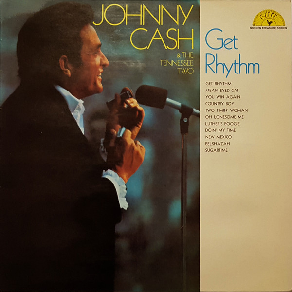 Johnny Cash & The Te - Get Rhythm - Used Vinyl Record image 1