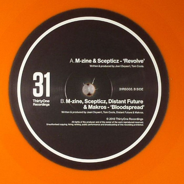 M-zine - Revolve / Bloodspread - Vinyl Record 12" image 1